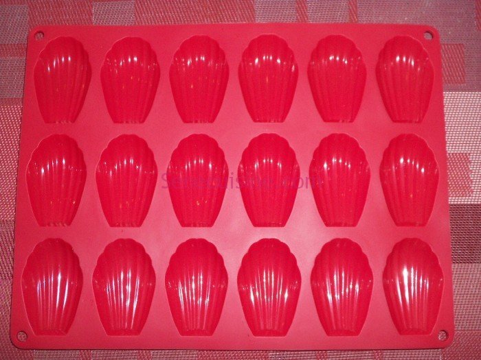 Moules en silicone pour madeleines