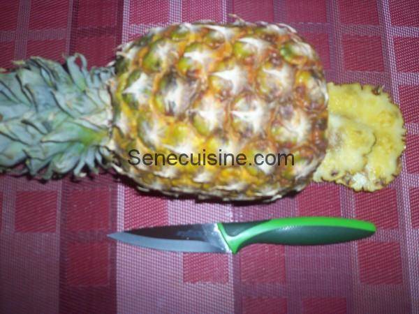 Préparer un ananas 1