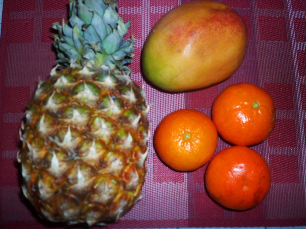Smoothie Ananas Mangue Orange