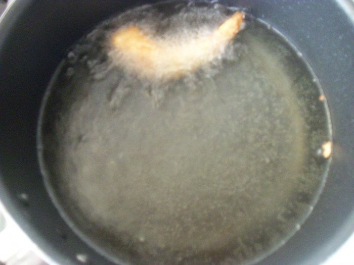 Préparation beignets crevettes 6