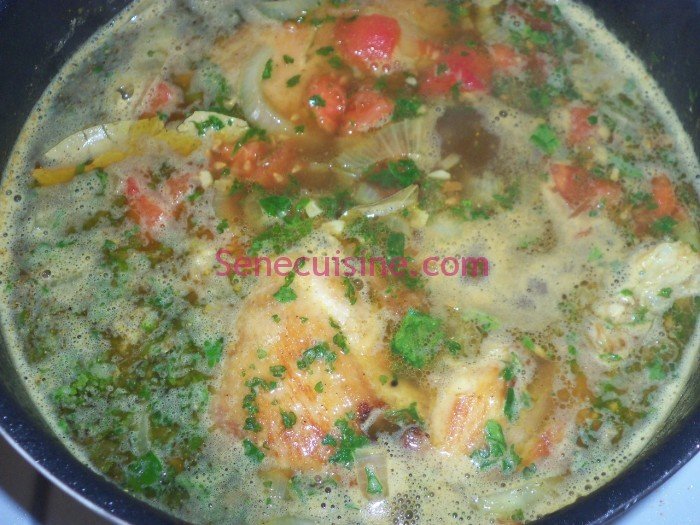 Préparation couscous poulet légumes 9